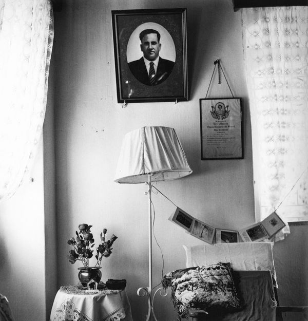 DAYANITA SINGH The Late Mr Dantes, Saligao, 2000, 2001 Silver gelatin print selenium toned 60.96 x 60.96 cm 24 x 24 in Ed. Edition 1/7