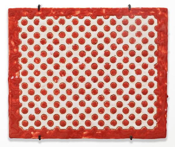 POLLY APFELBAUM, Turkey Red Snowballs (Series), 2023