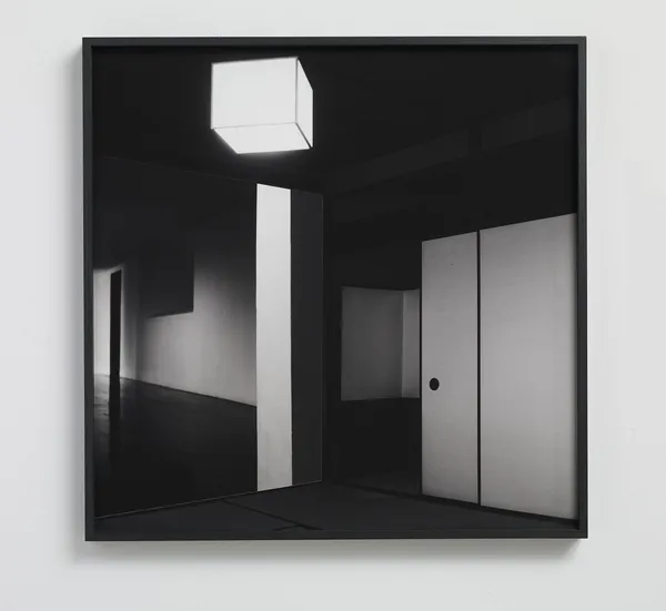 DAYANITA SINGH Montage III, 2019 Black and white archival pigment prints, archival tissue 77.6 x 77.6 x 4.5 cm (framed) Edition of 3