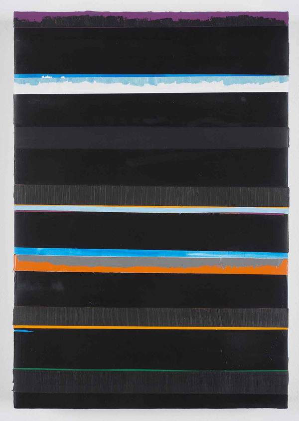 JUAN USLÉ Taal (In Kayak), 2014 Vinyl, dispersion and dry pigment on canvas 46 x 31 cm 18.1 x 12.2 in