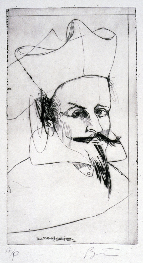 Rick Bartow, Dumonstier, 1999