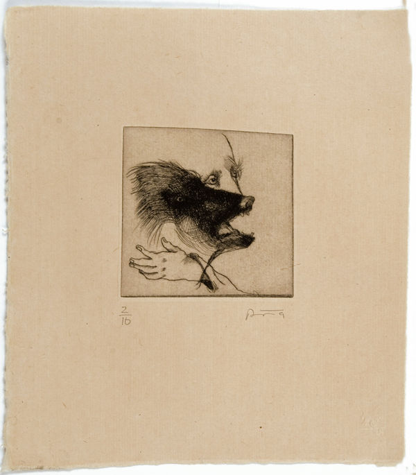 Rick Bartow, Bear Coming, 2009