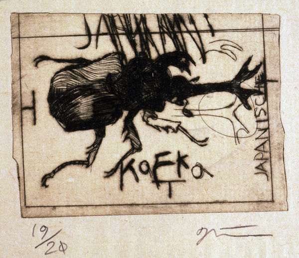 Rick Bartow, Kafka, 2001