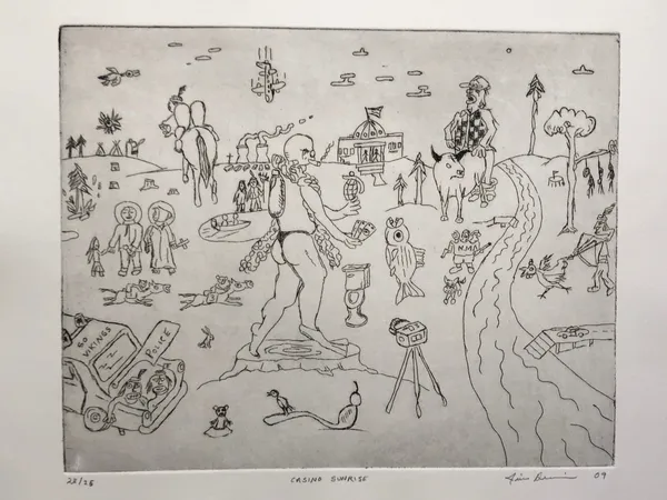 Jim Denomie, Casino Sunrise, 2009