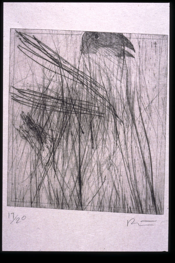 Rick Bartow, Crazy Crow, 2000