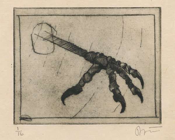 Rick Bartow, Left Foot, 2012