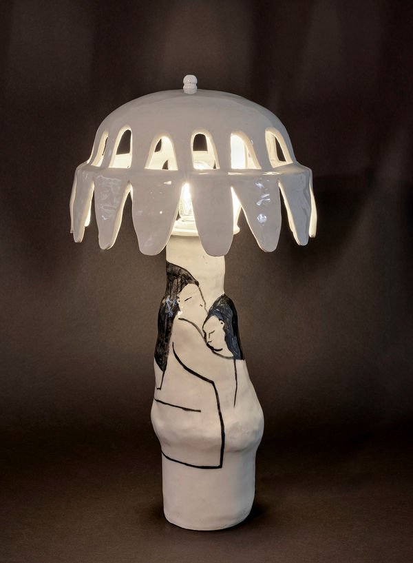 Rebecca Boraz, Sisters Lamp, 2024