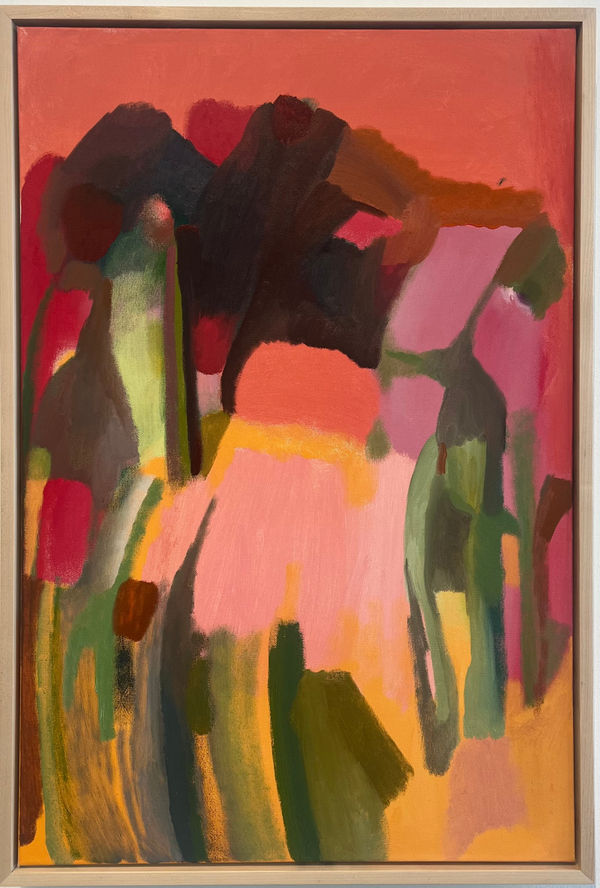 Holly Osborne, Walking Through a Flower Field, 2025