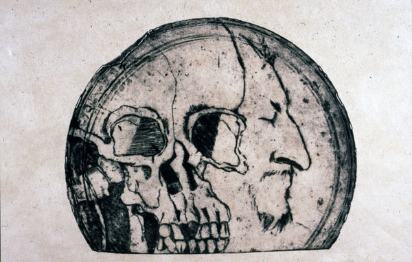 Rick Bartow, Me and Him, 2000