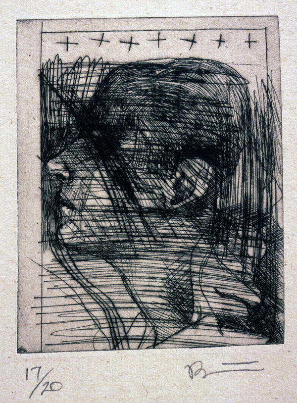 Rick Bartow, Little Dancer, 2000