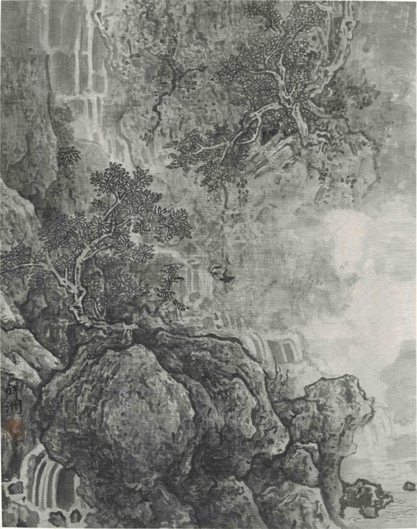 Tai Xiangzhou, Spring Mountain After the Rain 春山雨后, 2023