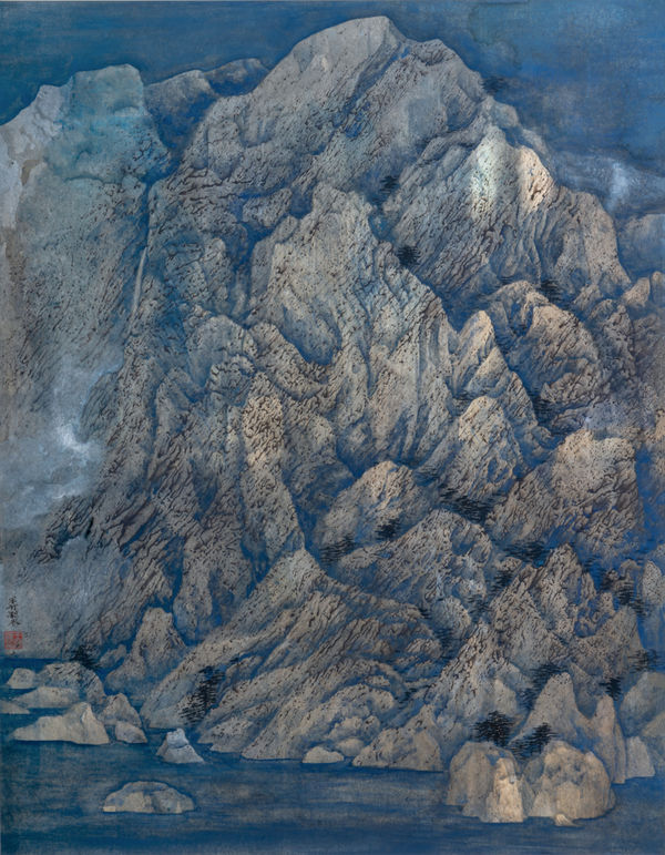 Wang Mansheng, Climbing Incense Burner Peak, 2021