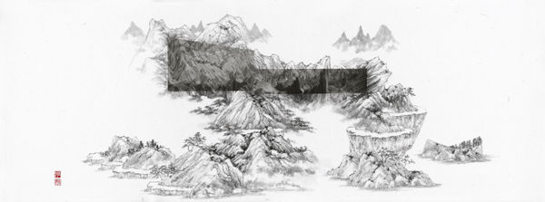 Arnold Chang & Michael Cherney, Mountain Depths 山深 #1, 2019