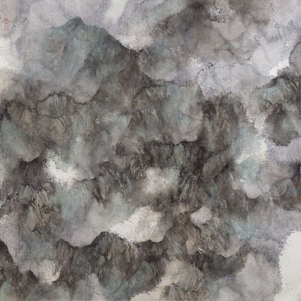 Yau Wing Fung, Hazy Cliff II, 2022