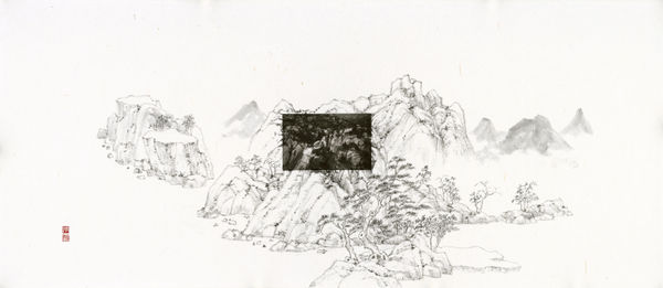 Arnold Chang & Michael Cherney, After Xiao Yuncong 仿萧云从, 2019