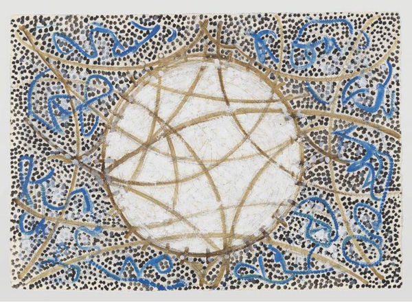 Richard Pousette-Dart, A Dimension So Blue, 1988–90