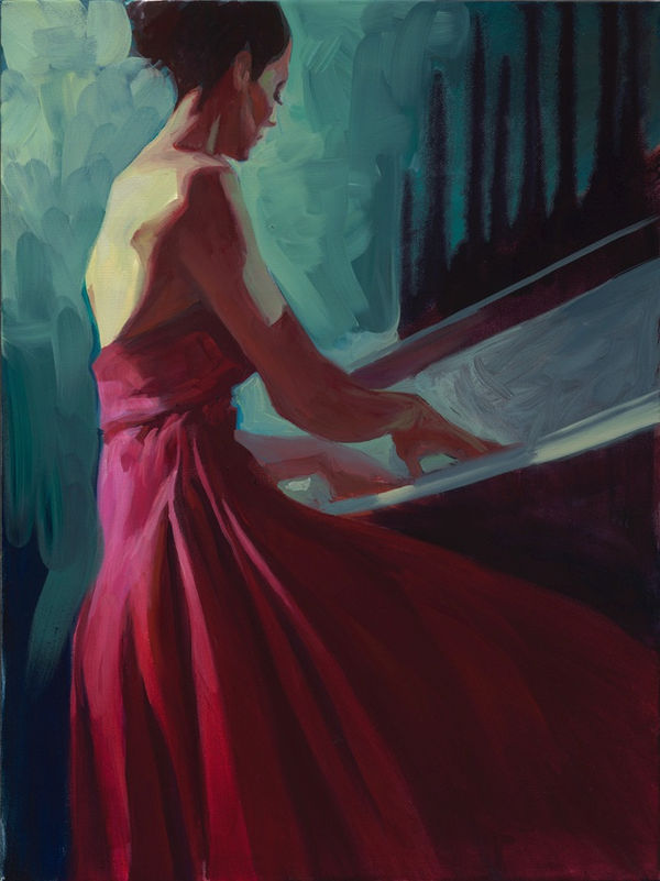 Submission To The Sublime 7 AP 24x18 inches Series: LUCK