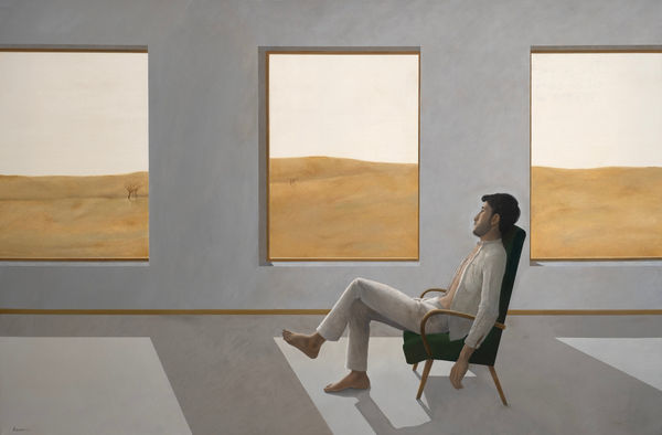 Roman Kakoyan, Sarı Tarla / The Yellow Field, 2023