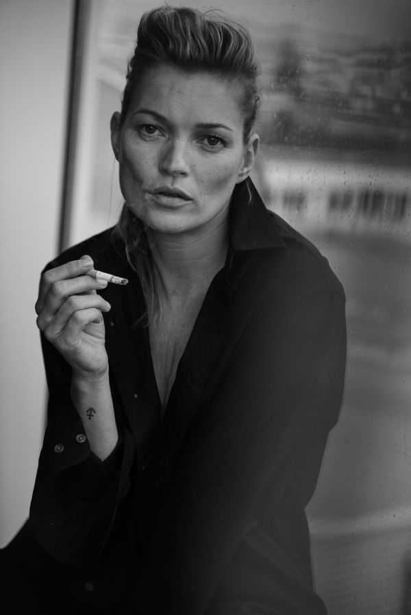 Peter Lindbergh, Kate Moss, Vogue Italia, 2014.