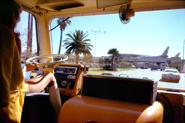 Joel Meyerowitz, Los Angeles Airport, California, 1976.