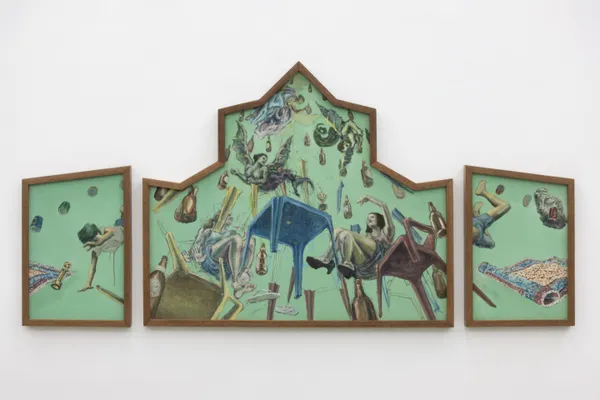 Edu de Barros, Cropped (Série "Retábulos"), 2026