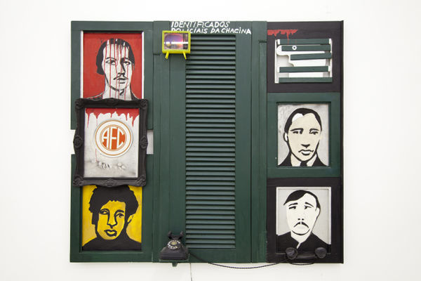 Rubens Gerchman, Identificados policiais da chacina (Série Registro Policial), 1988