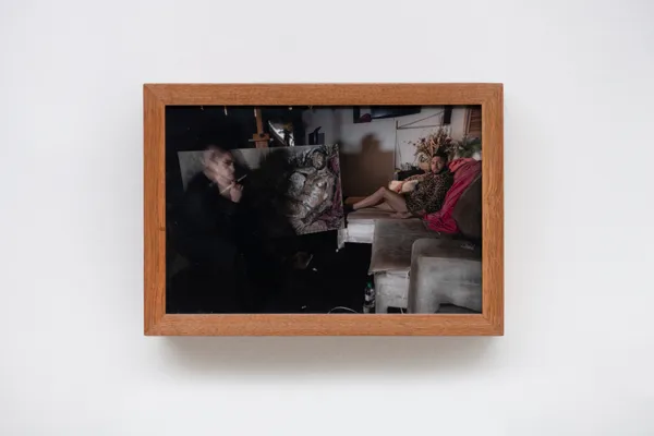 Panmela Castro Vigília com Guga, série Amantes, 2021 inkjet sobre papel fotográfico [inkjet on photograph paper] 18 x 25 x 8 cm 7 1/8 x 9 7/8 x 3 1/8 in Edition of 6 plus 1 artist's proof