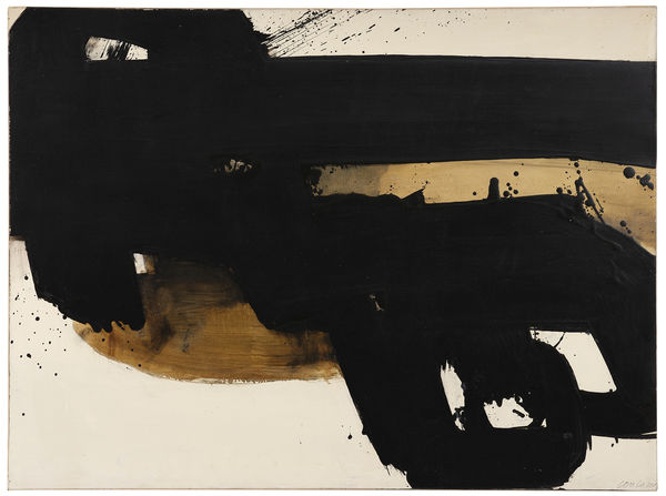 Pierre Soulages, Sans titre, 1967