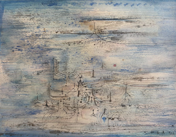 Zao Wou-Ki, Sans titre, 1953