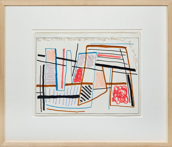 Alberto Magnelli, Composition, Janvier 1965