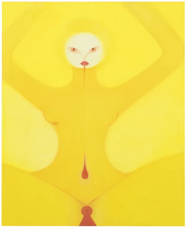 Mari Sunna Peak, 2021 oil on canvas 110,5 x 91 cm