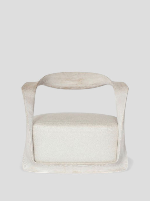 Sculptural Twist Chair (Cerused)