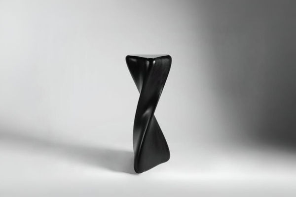Sculptural Twist Pedestal