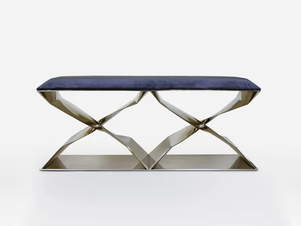 Sculptural Twist XXX Bench (Bronze)