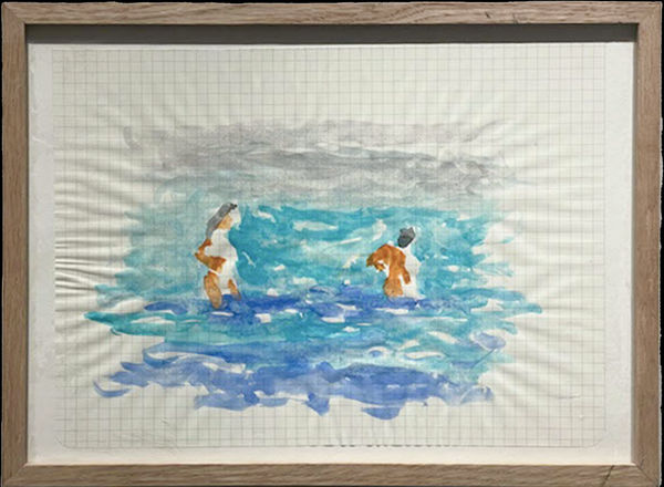 Gérard TRAQUANDI Sans Titre , 2021 18,5 x 25 cm