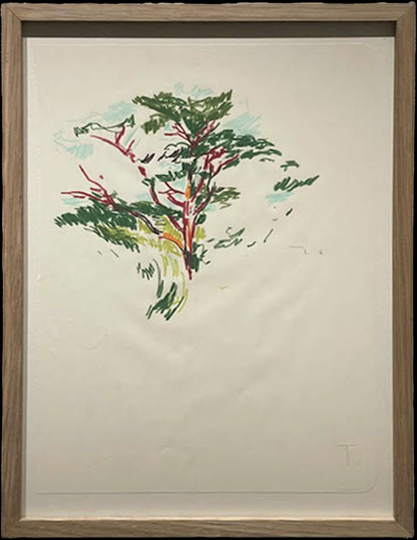 Gérard TRAQUANDI Sans Titre , 2021 25 x 18,5 cm