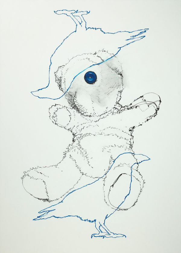 James Lahey, Odin and his Ravens (Thought and Memory from the Play of History), 2023