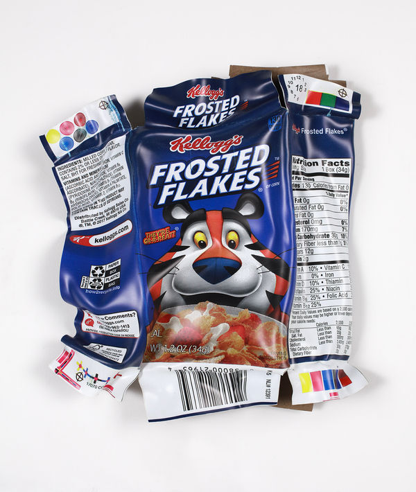 Paul Rousso, A Flattened Frosted Flakes, 2025