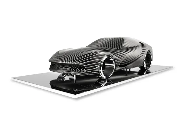 Antoine Dufilho, Ferrari 812 Superfast - Inox, 2025