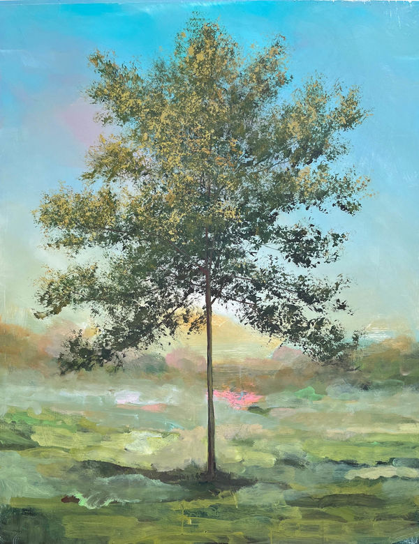 Peter Hoffer, Young White Birch, 2024