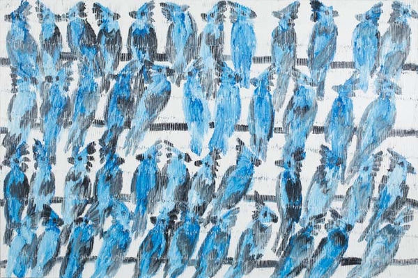 Hunt Slonem, Untitled, 2018