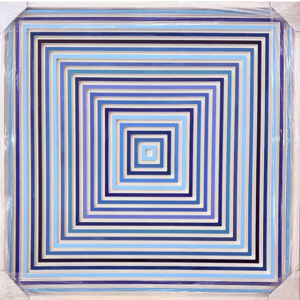 Ron Agam, Blue Resonance, 2023