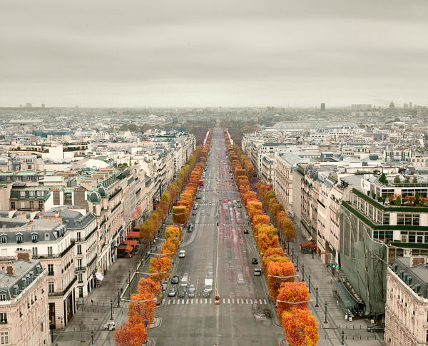 David Burdeny, Avenue des Champs-Elysées, Paris, France, 2012