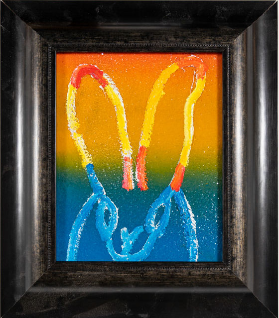 Hunt Slonem, Again, 2022