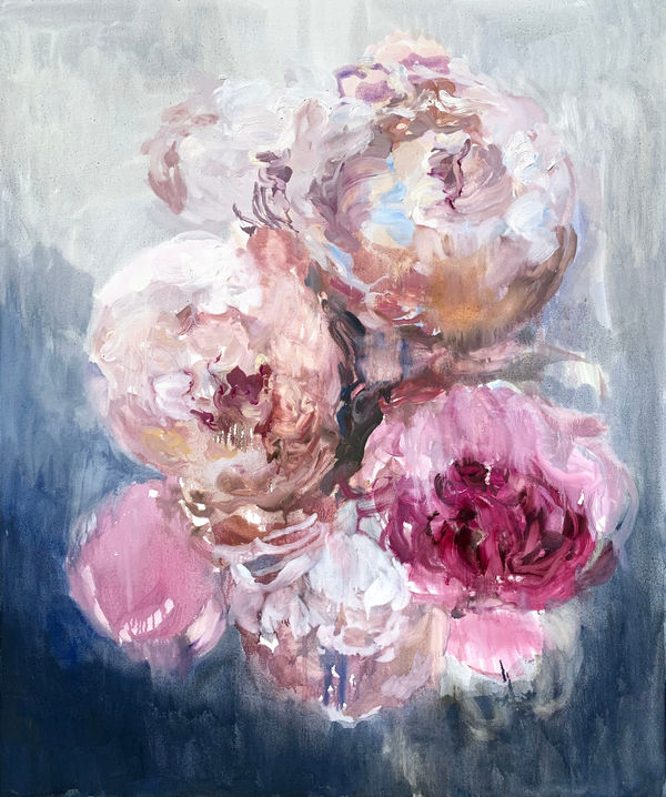 Darlene Cole, Dance in a Storm (peony reverie), 2025