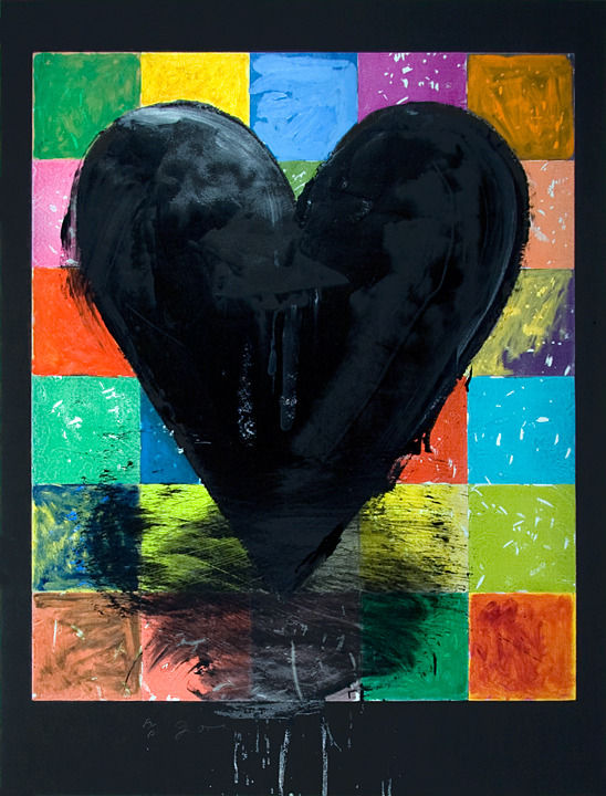 Jim Dine, The Colorful Wall, 1993