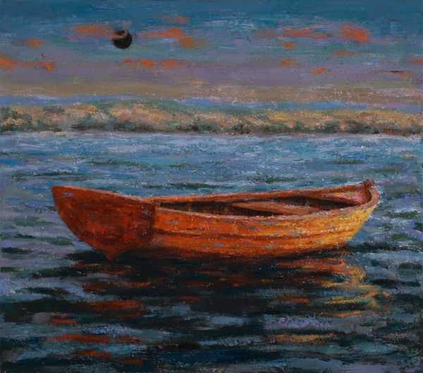 Fabian Jean, Boat and Moon, 2024