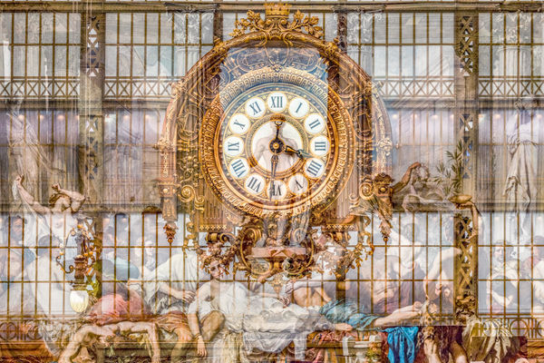 Nicolas Ruel - Horloge de la gare (Paris, France), 2018