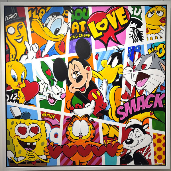 Boudro, Comic Stripe "LOVE", 2022