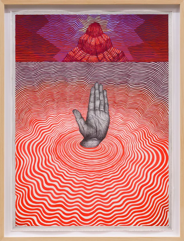 Andrew Schoultz, Last Hand Of Man ( Its not too Late), 2026